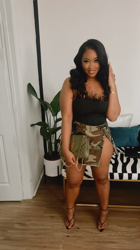 Sexy Army Skirt